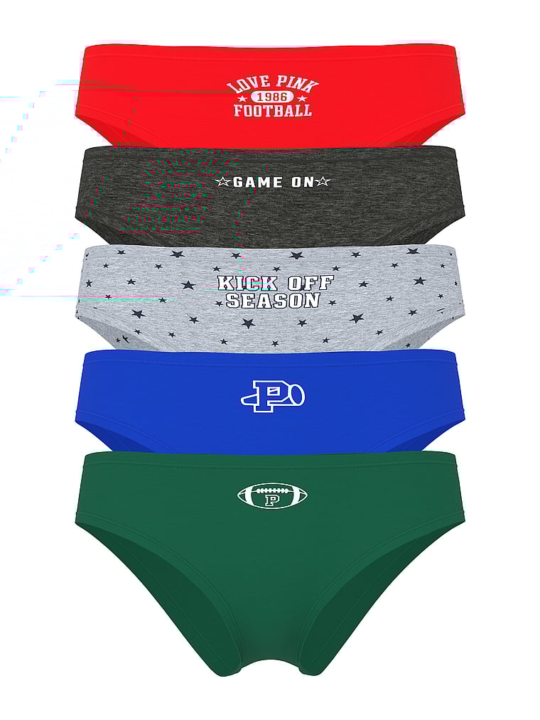 Упаковка из 5 хлопковых трусиков-стринги Pink, smooth game day pack
Упаковка из 5 хлопковых трусиков-стринги Pink, smooth game day pack