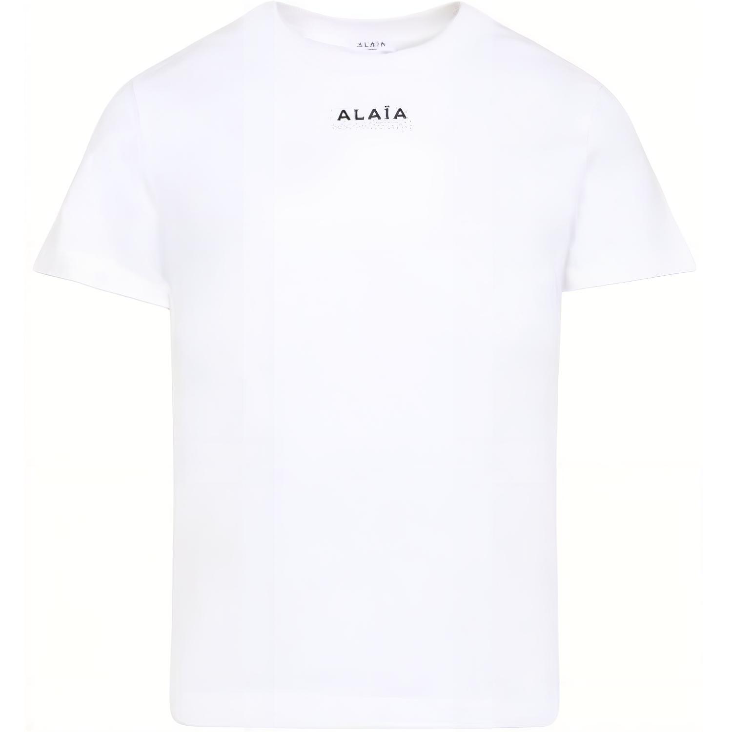 Футболка Alaïa с вышитым логотипом Alaia, белый
Футболка Alaïa с вышитым логотипом Alaia, белый