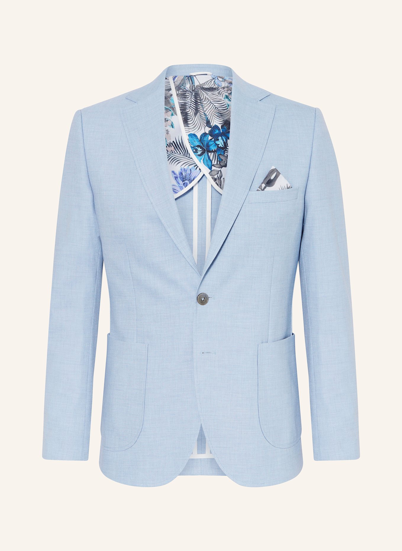 Пиджак очень облегающего кроя из джерси Paul, голубой
Пиджак очень облегающего кроя из джерси Paul, голубой