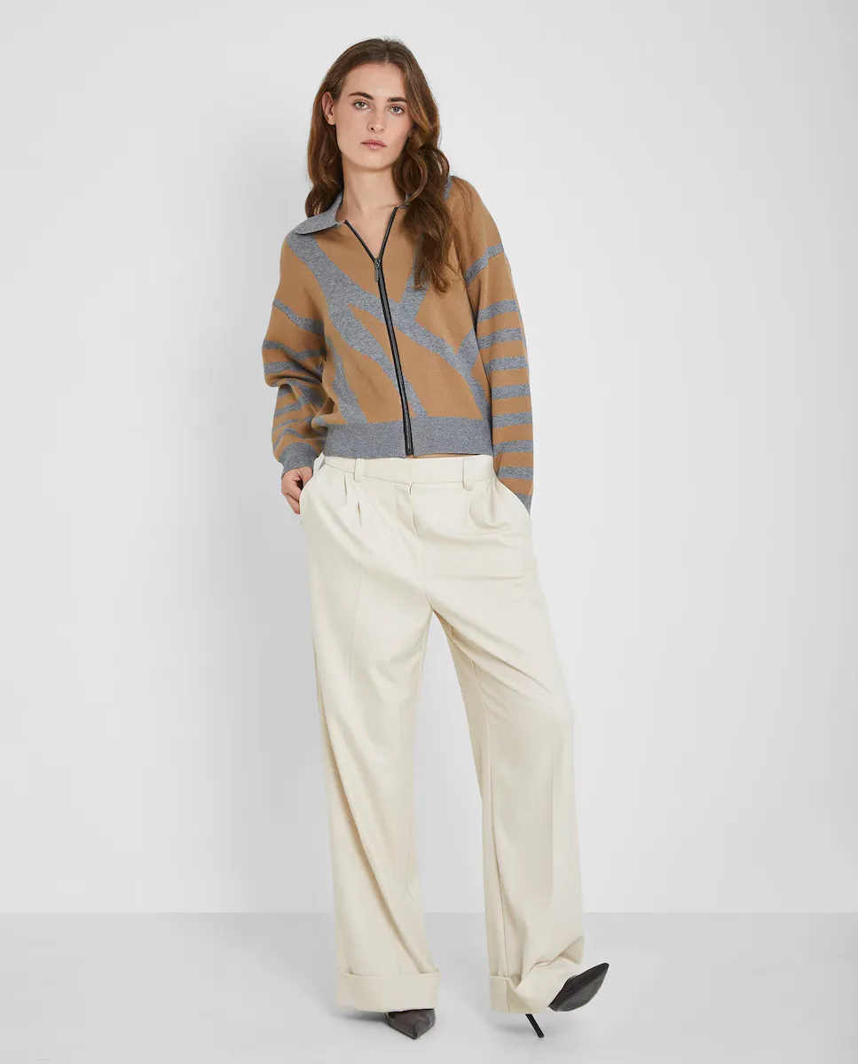 Женская куртка с застежкой-молнией Trucco, мультиколор 
Женская куртка с застежкой-молнией Trucco, мультиколор