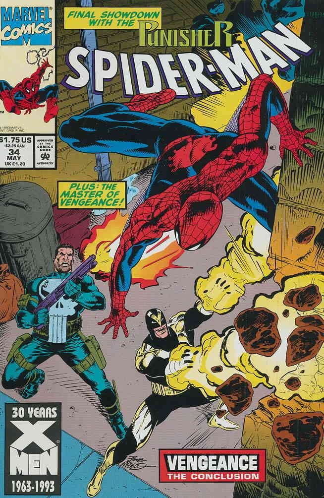Spider-Man Number 34: Vengeance The Conclusion: Guest Starring The Punisher (Marvel Comics)
Spider-Man Number 34: Vengeance The Conclusion: Guest Starring The Punisher (Marvel Comics)