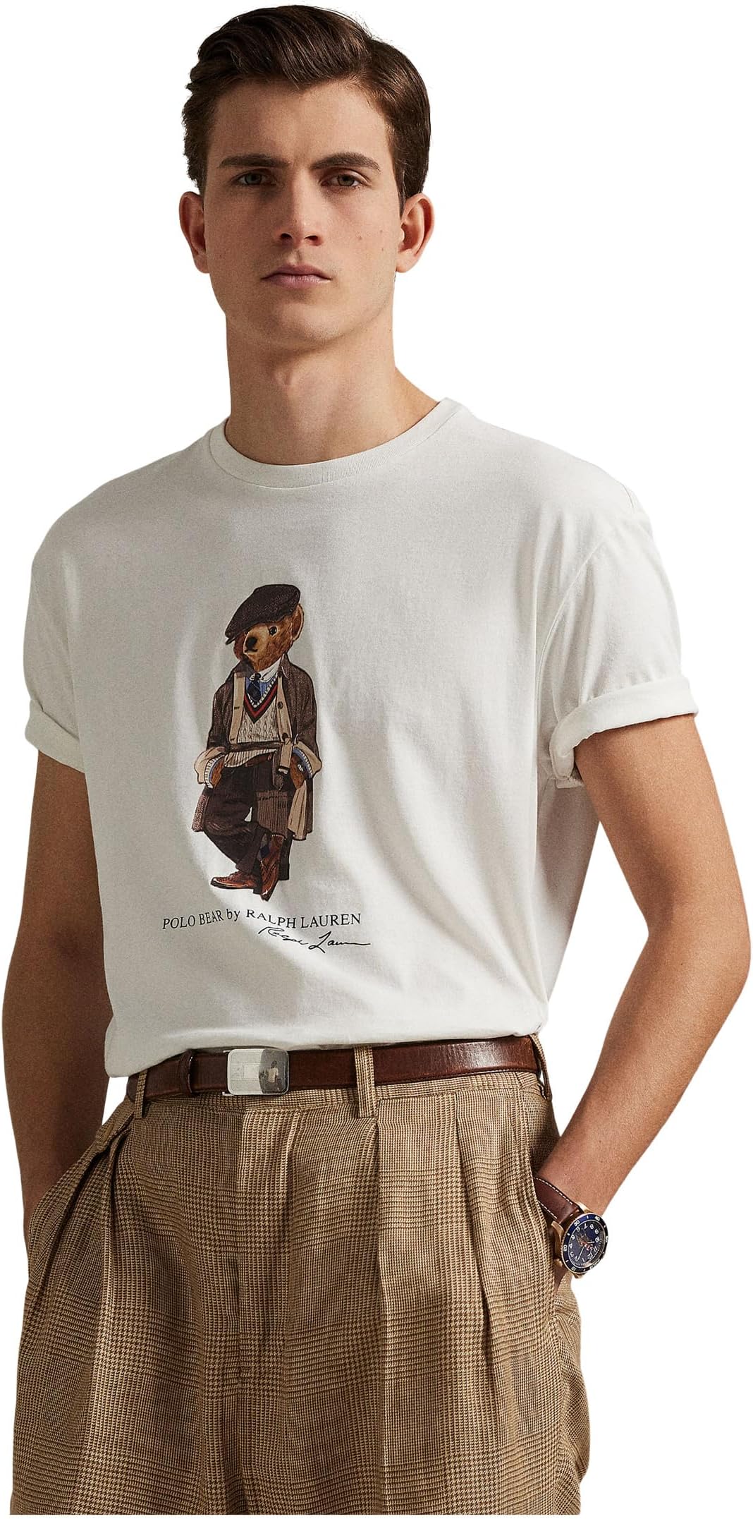 Футболка Polo Ralph Lauren Classic Fit Polo Bear Jersey T-Shirt, цвет Deckwash White Heritage Bear
Футболка Polo Ralph Lauren Classic Fit Polo Bear Jersey T-Shirt, цвет Deckwash White Heritage Bear