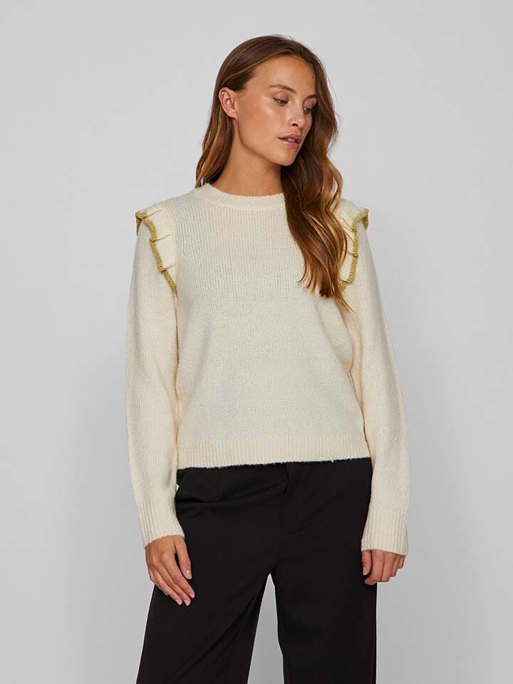 Пуловер Vila Pullover, кремовый
Пуловер Vila Pullover, кремовый