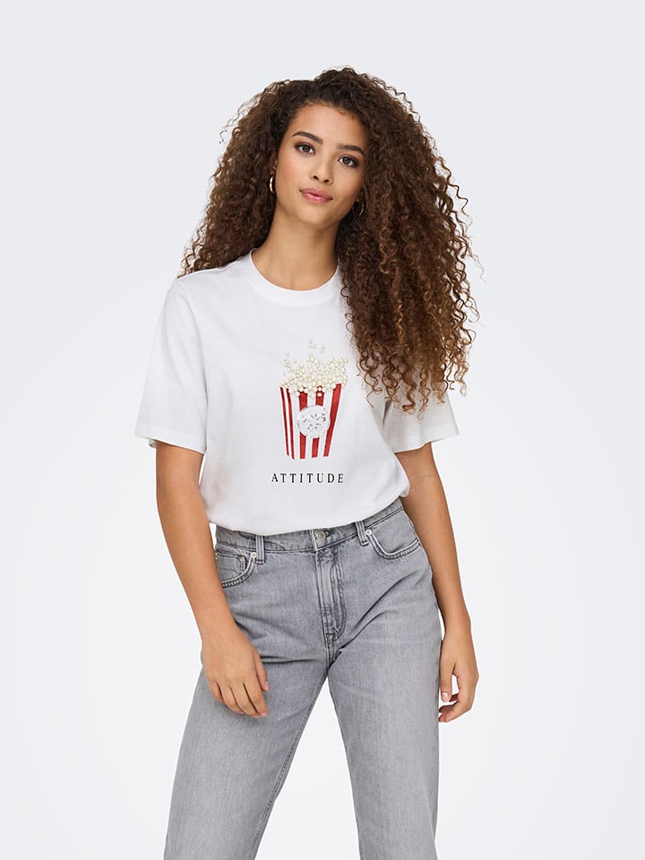 Футболка ONLY, белый
Футболка ONLY, белый