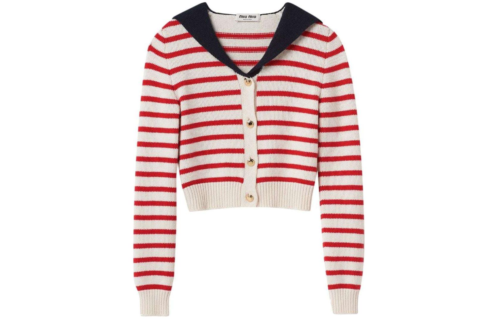 Вязаный топ SS24 женский экрю MIU MIU
Вязаный топ SS24 женский экрю MIU MIU