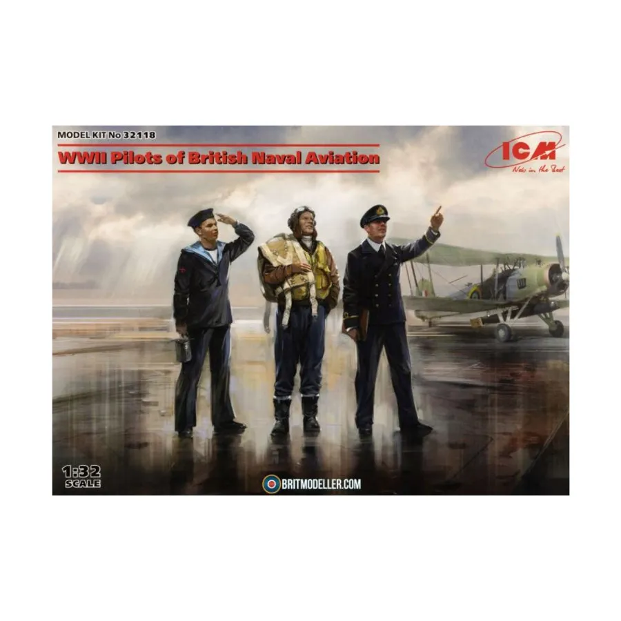 Пилоты британской морской авиации времен Второй мировой войны., Military Models 1/32 Scale (ICM)
Пилоты британской морской авиации времен Второй мировой войны., Military Models 1/32 Scale (ICM)