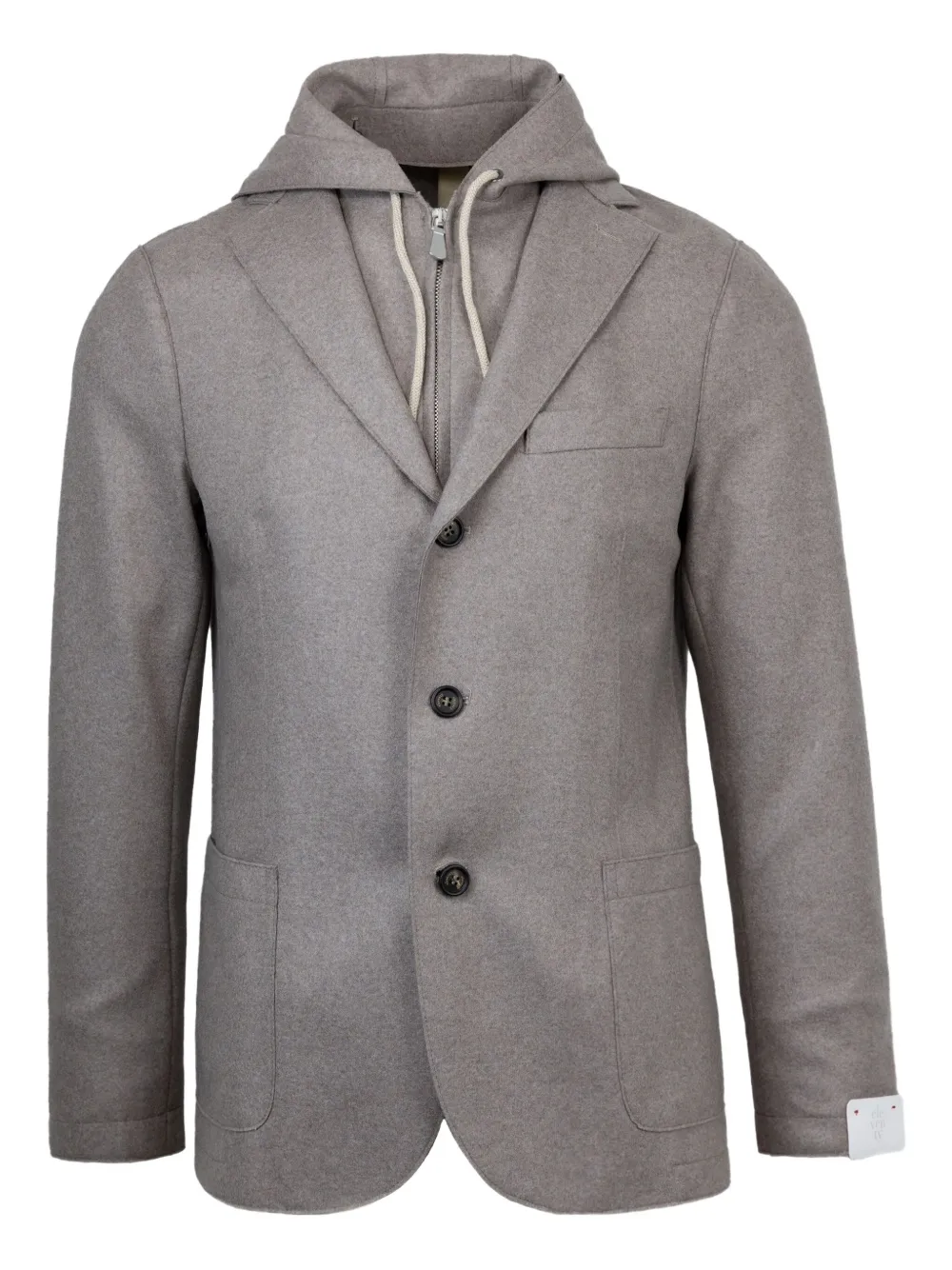 Блейзер с капюшоном Eleventy, коричневый
Блейзер с капюшоном Eleventy, коричневый