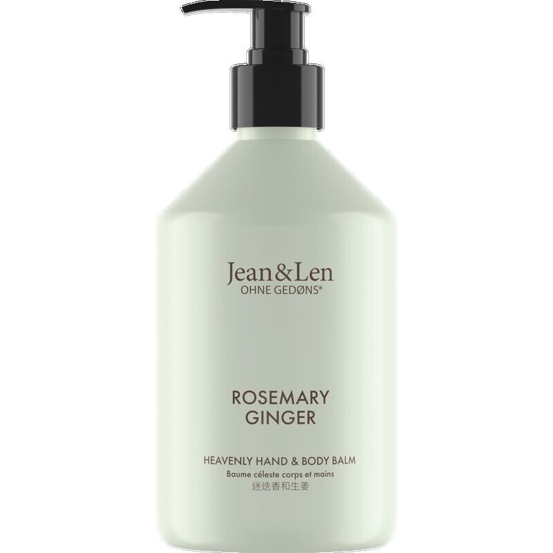 Бальзам для рук и тела Розмарин и имбирь Jean&Len, 500 ml 
Бальзам для рук и тела Розмарин и имбирь Jean&Len, 500 ml