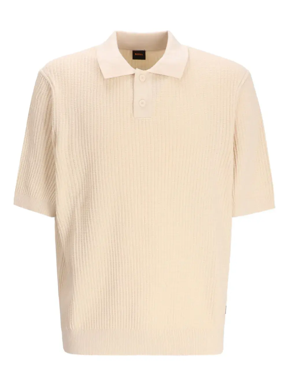 Свитер в рубчик с воротником поло Boss, желтый
Свитер в рубчик с воротником поло Boss, желтый