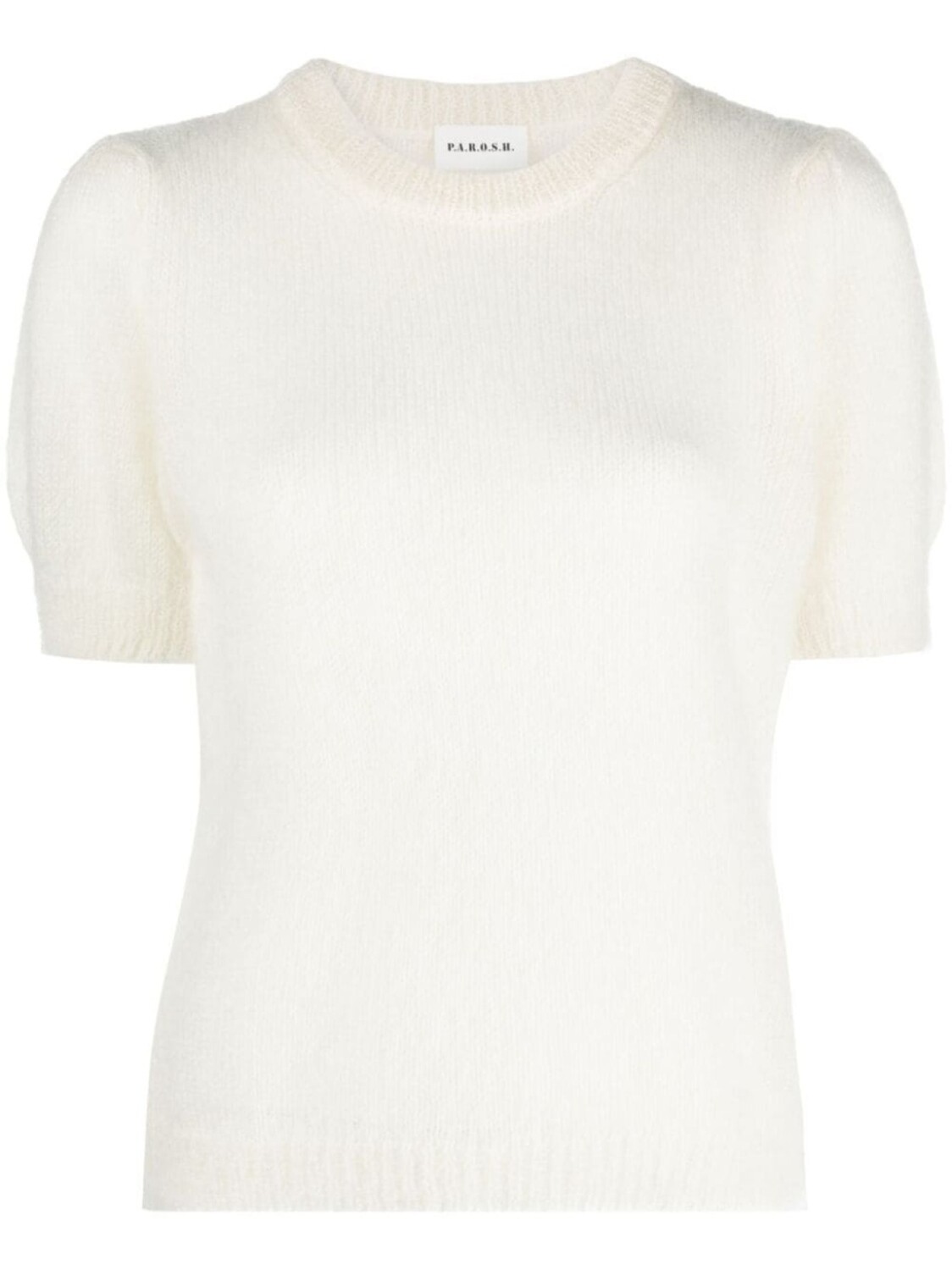 P.A.R.O.S.H. топ тонкой вязки с короткими рукавами, серый
P.A.R.O.S.H. топ тонкой вязки с короткими рукавами, серый