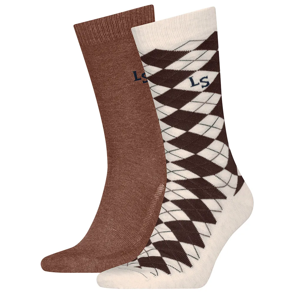 Носки 2 шт Levi's 701235797, коричневый
Носки 2 шт Levi's 701235797, коричневый