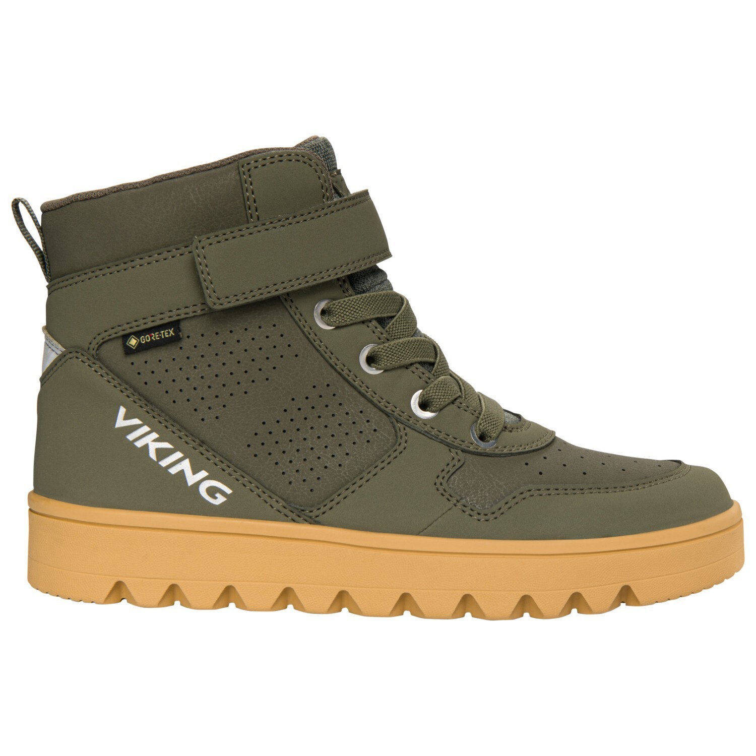 Кроссовки Viking Fleek Mid GTX 1V, оливковый
Кроссовки Viking Fleek Mid GTX 1V, оливковый