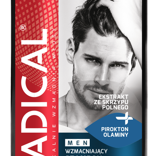 Укрепляющий шампунь против перхоти для мужчин, 400 мл Radical Men przeciwłupieżowy
Укрепляющий шампунь против перхоти для мужчин, 400 мл Radical Men przeciwłupieżowy