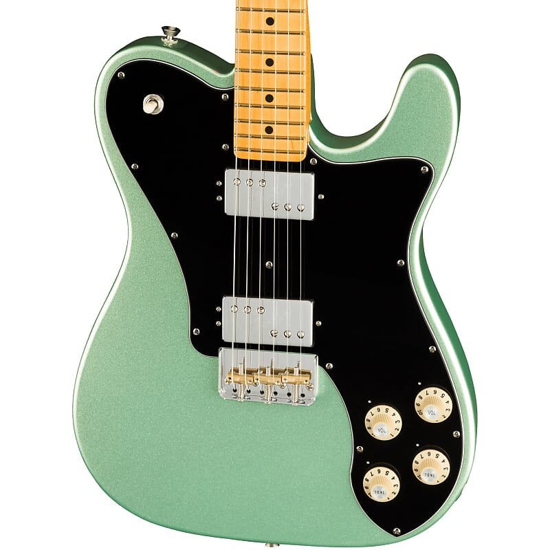 Электрогитара Fender American Professional II Telecaster Deluxe - Mystic Surf Green
Электрогитара Fender American Professional II Telecaster Deluxe - Mystic Surf Green
