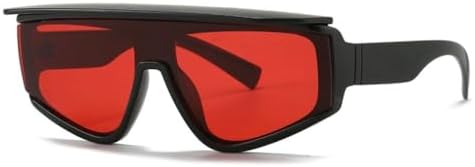 Модные цельные солнцезащитные очки 2027 года для женщин, стильные солнцезащитные очки с плоской верхней частью, мужские солнцезащитные очки большого размера в стиле ретро с защитой от УФ-излучения UV400 generic, C3
Модные цельные солнцезащитные очки 2027 года для женщин, стильные солнцезащитные очки с плоской верхней частью, мужские солнцезащитные очки большого размера в стиле ретро с защитой от УФ-излучения UV400 generic, C3