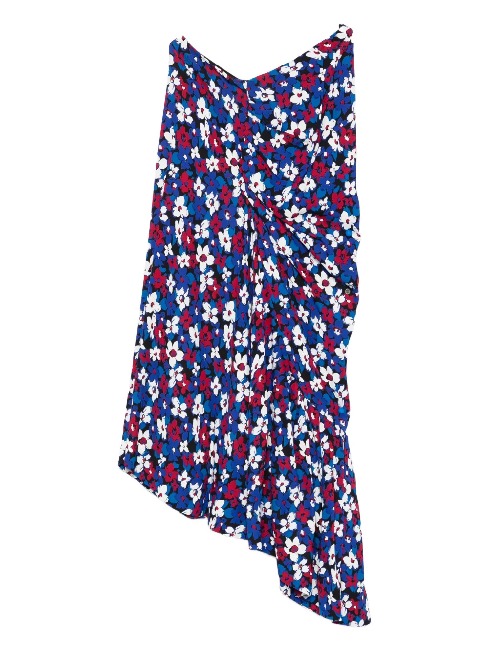 Юбка асимметричного кроя с цветочным принтом colville, синий 
Юбка асимметричного кроя с цветочным принтом colville, синий