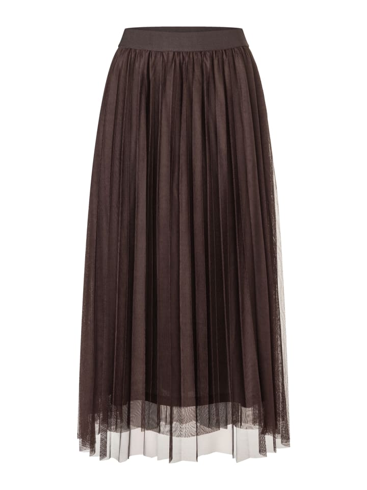 женственная сетчатая юбка-слипон в цвете эспрессо-коричневого цвета More & More
женственная сетчатая юбка-слипон в цвете эспрессо-коричневого цвета More & More