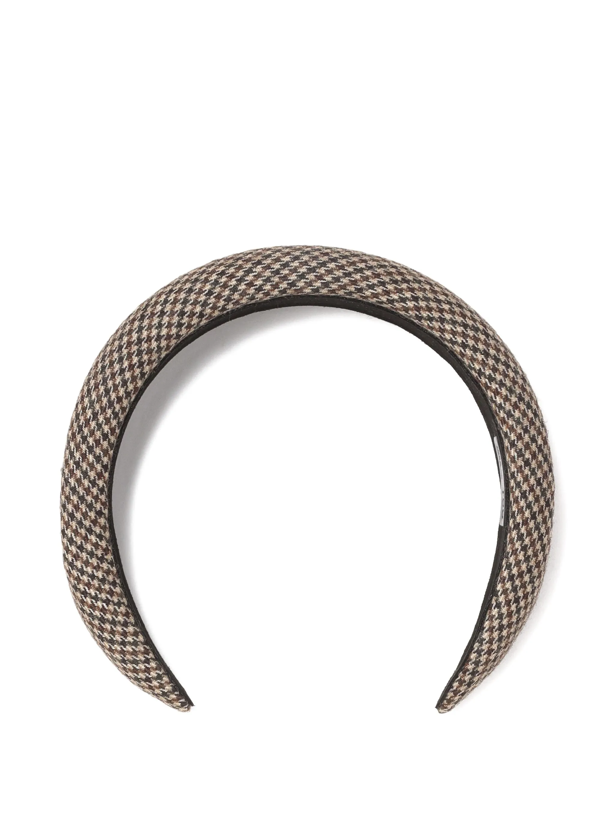 Ободок в ломаную клетку с металлическим декором Toga, коричневый
Ободок в ломаную клетку с металлическим декором Toga, коричневый