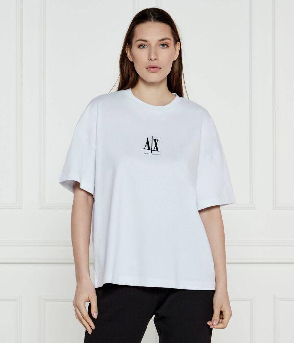 Футболка женская Armani Exchange свободного кроя, белый
Футболка женская Armani Exchange свободного кроя, белый