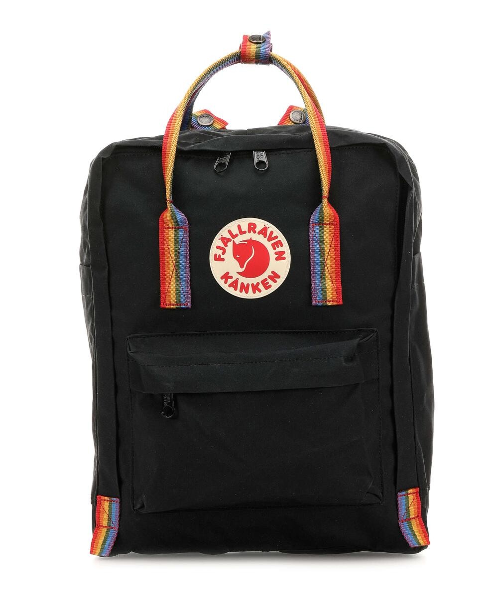 Рюкзак Kånken Rainbow, виниловый Fjällräven, черный
Рюкзак Kånken Rainbow, виниловый Fjällräven, черный