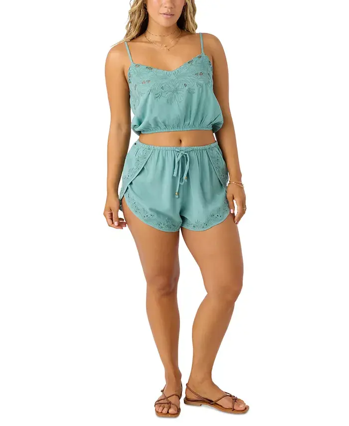 Детские шорты Lisbon с вышивкой на резинке O'Neill, зеленый
Детские шорты Lisbon с вышивкой на резинке O'Neill, зеленый