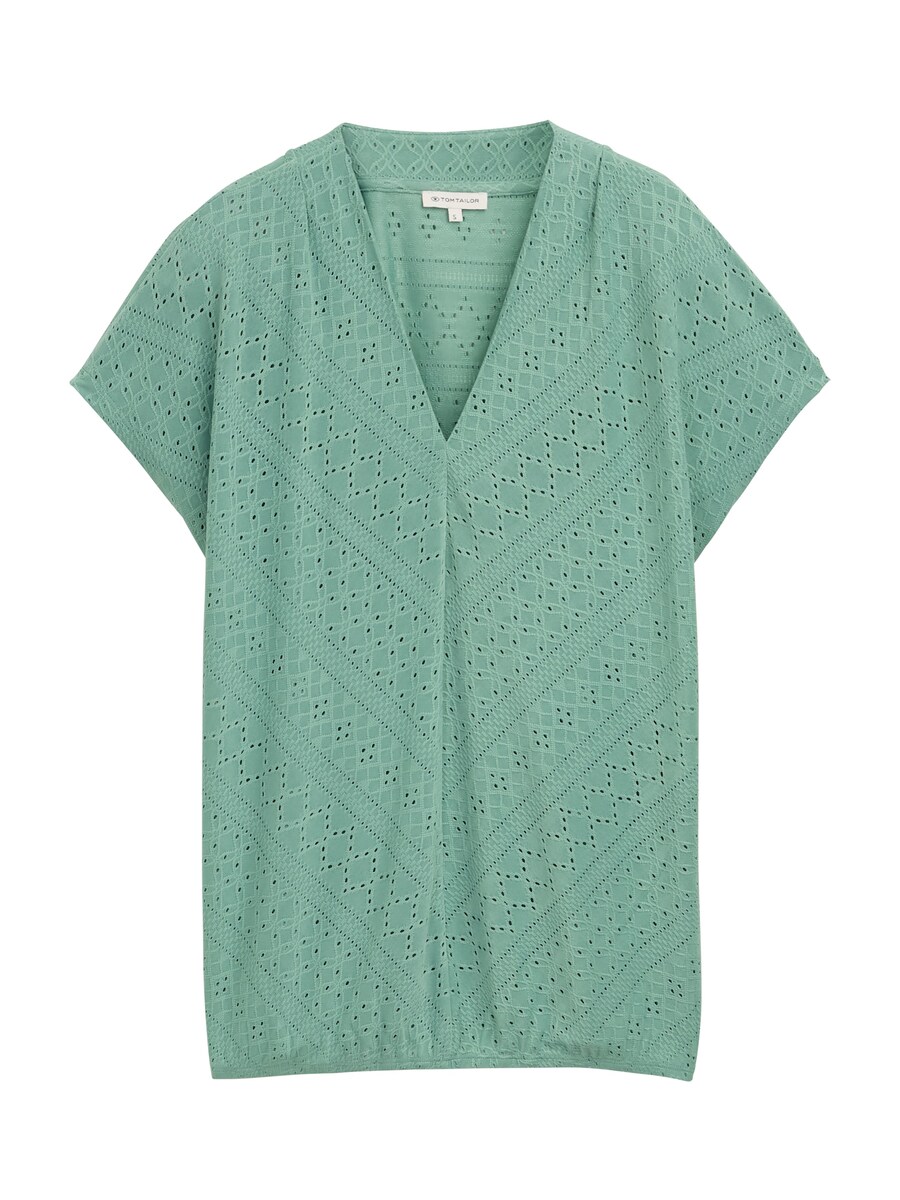 Рубашка TOM TAILOR, зеленый 
Рубашка TOM TAILOR, зеленый