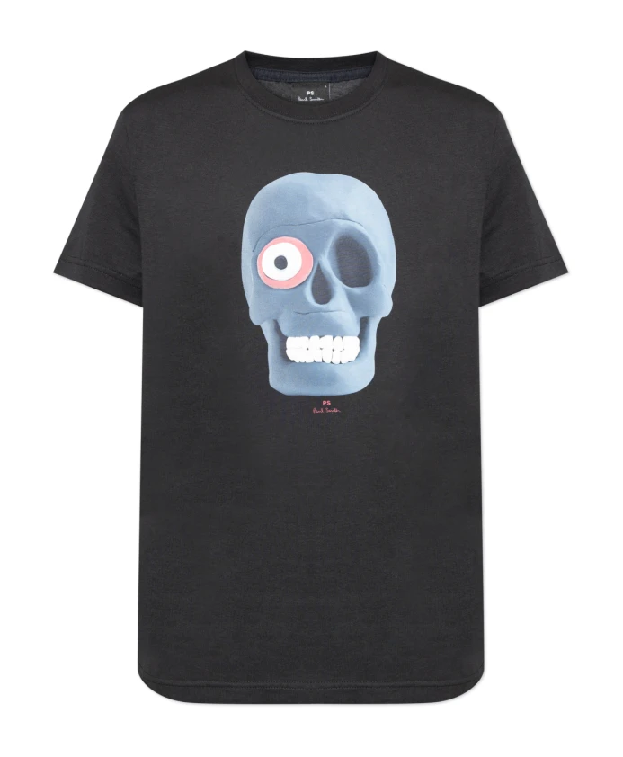 Футболка с черепом Ps By Paul Smith, черный
Футболка с черепом Ps By Paul Smith, черный