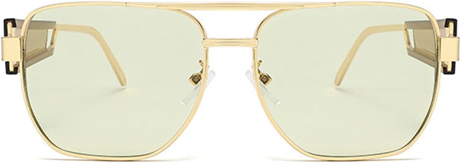 Солнцезащитные очки Willochra в маленькой овальной металлической оправе в стиле панк для женщин, модель 2025, роскошные винтажные очки с двойным дужком, классические квадратные очки, C11
Солнцезащитные очки Willochra в маленькой овальной металлической оправе в стиле панк для женщин, модель 2025, роскошные винтажные очки с двойным дужком, классические квадратные очки, C11