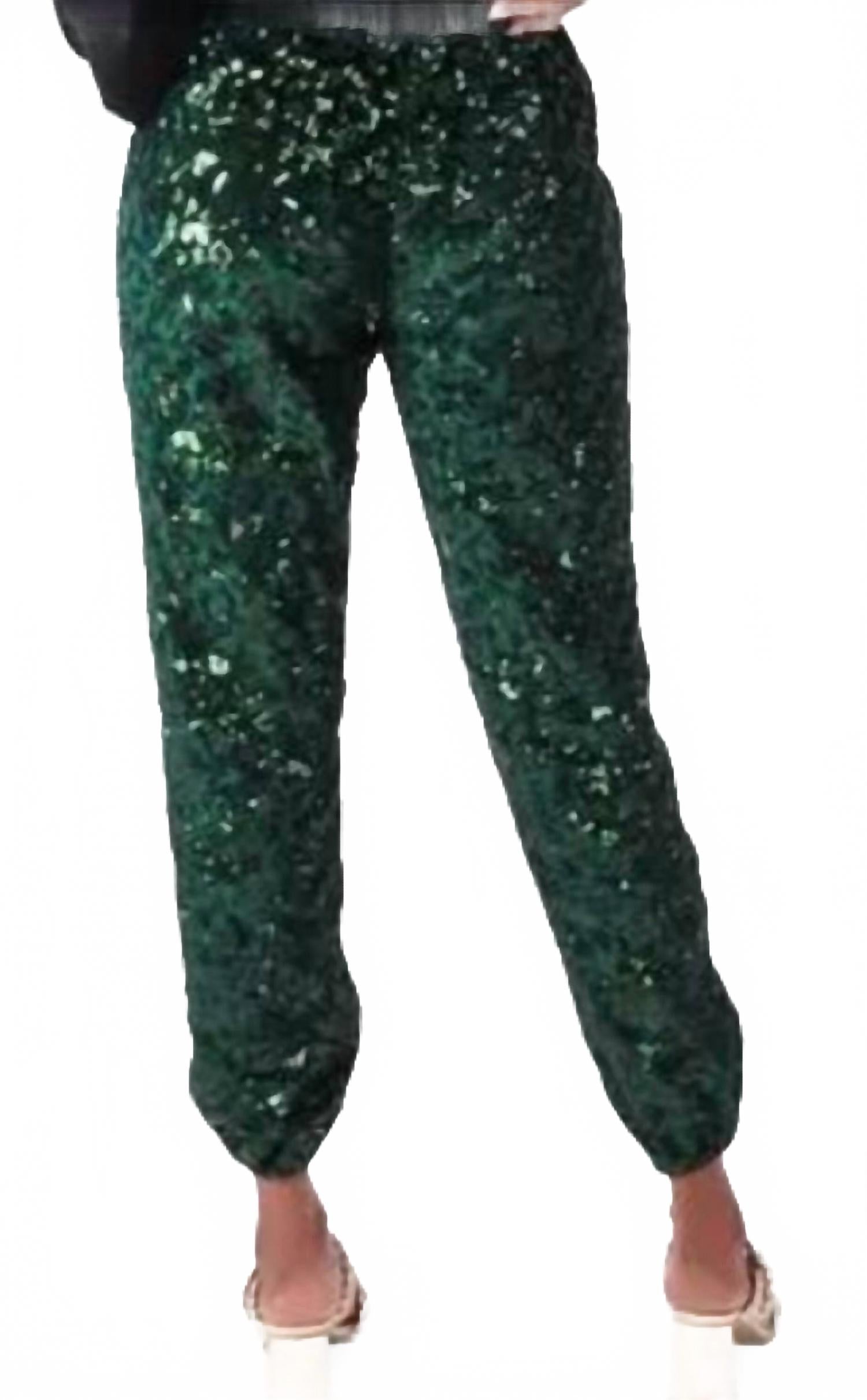 Брюки Downtown Jogger In Green Sequin Cheetah Emily Mccarthy, Green Sequin Cheetah
Брюки Downtown Jogger In Green Sequin Cheetah Emily Mccarthy, Green Sequin Cheetah