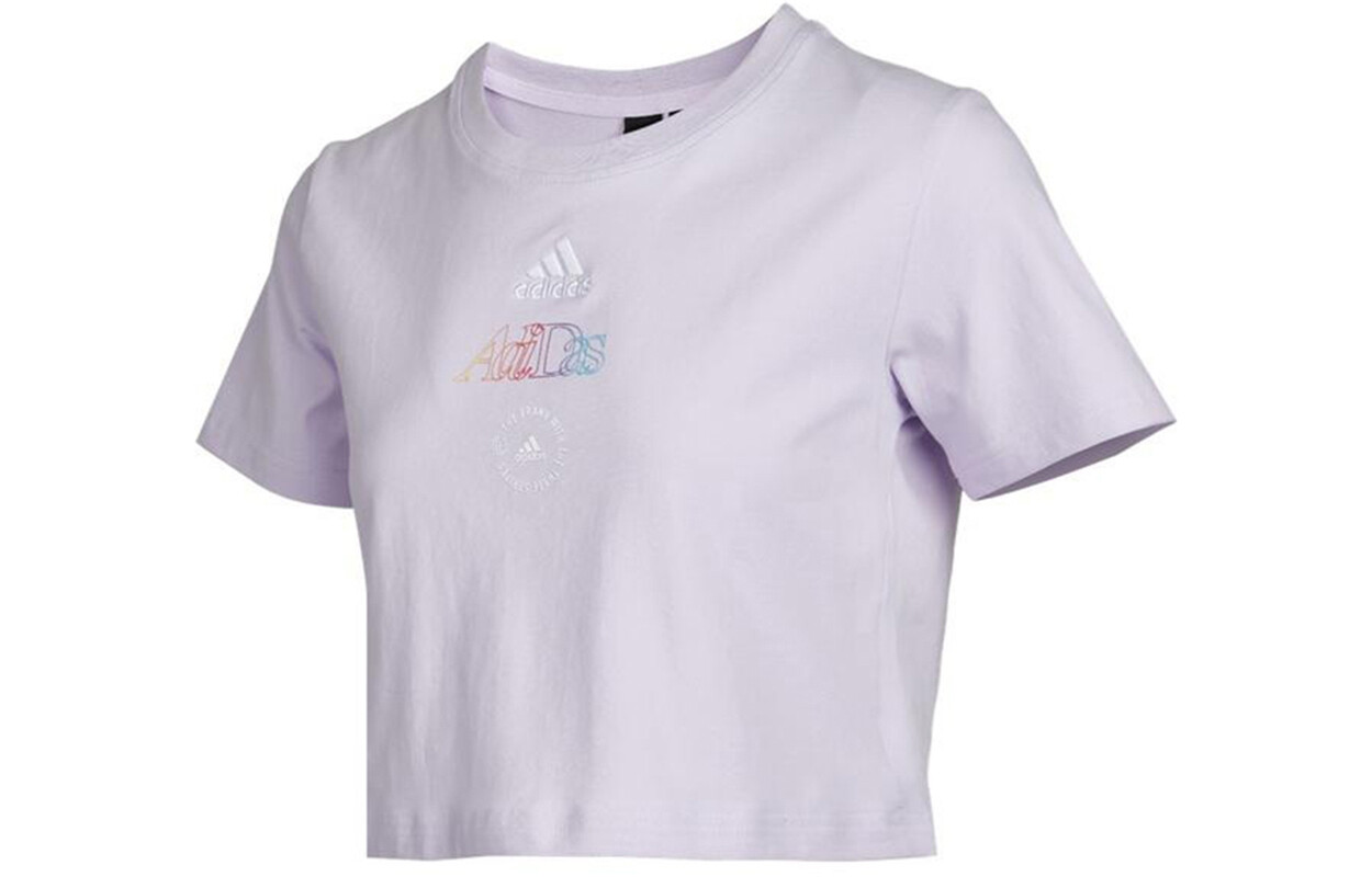 Укороченный топ женский фиолетовый Adidas
Укороченный топ женский фиолетовый Adidas