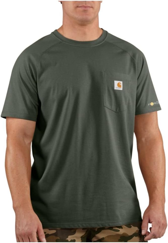 Carhartt мужская футболка с карманом Force Relaxed Fit Midweight, короткий рукав (100410 Prev. Delmont), Moss, Зеленый, Carhartt мужская футболка с карманом Force Relaxed Fit Midweight, короткий рукав (100410 Prev. Delmont), Moss
Carhartt мужская футболка с карманом Force Relaxed Fit Midweight, короткий рукав (100410 Prev. Delmont), Moss, Зеленый, Carhartt мужская футболка с карманом Force Relaxed Fit Midweight, короткий рукав (100410 Prev. Delmont), Moss