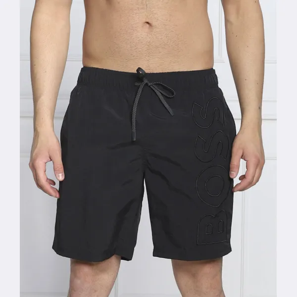 Плавки-Шорты стандартного кроя с изображением кита Boss, черный
Плавки-Шорты стандартного кроя с изображением кита Boss, черный