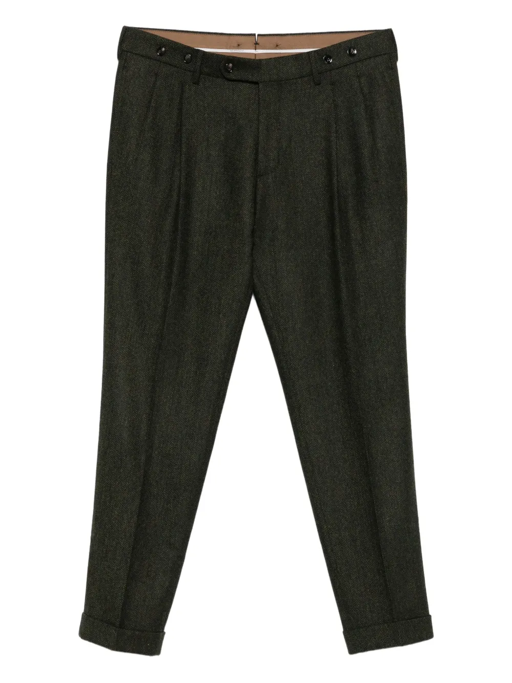 Брюки-барберы со складками Berwich, зеленый
Брюки-барберы со складками Berwich, зеленый