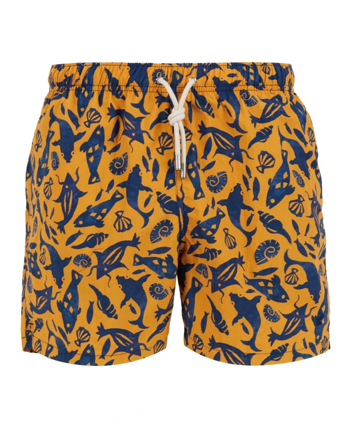 Желтые плавки для мужчин с рисунком в виде доисторических рыб. Gallo, мультиколор
Желтые плавки для мужчин с рисунком в виде доисторических рыб. Gallo, мультиколор