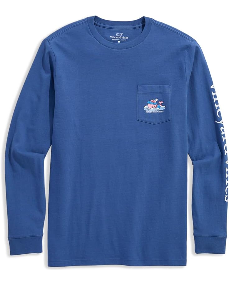 Мужская футболка с длинным рукавом Vineyard Vines Pond Hockey Whale Pocket, Moonshine
Мужская футболка с длинным рукавом Vineyard Vines Pond Hockey Whale Pocket, Moonshine