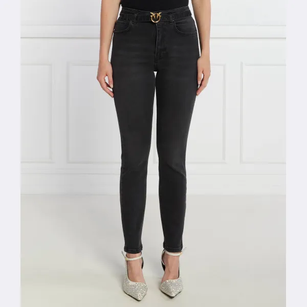 Джинсы скинни джинсовая ткань Pinko, черный
Джинсы скинни джинсовая ткань Pinko, черный