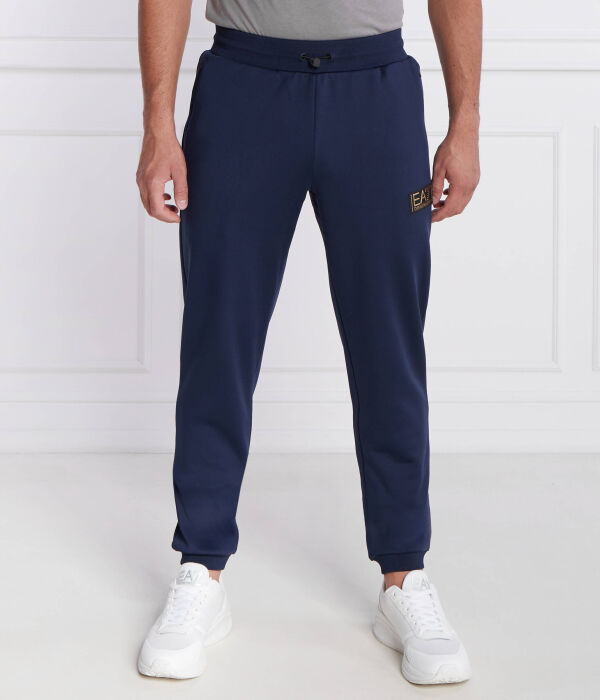 Спортивные брюки мужские Ea7 с логотипом бренда, синий
Спортивные брюки мужские Ea7 с логотипом бренда, синий