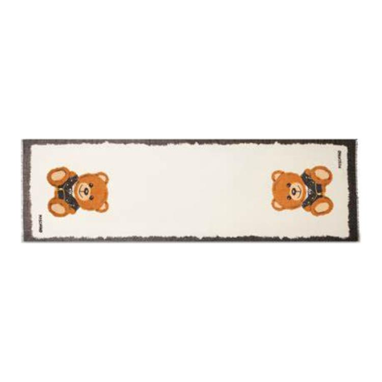 Шерстяной вязаный шарф унисекс белый MOSCHINO
Шерстяной вязаный шарф унисекс белый MOSCHINO