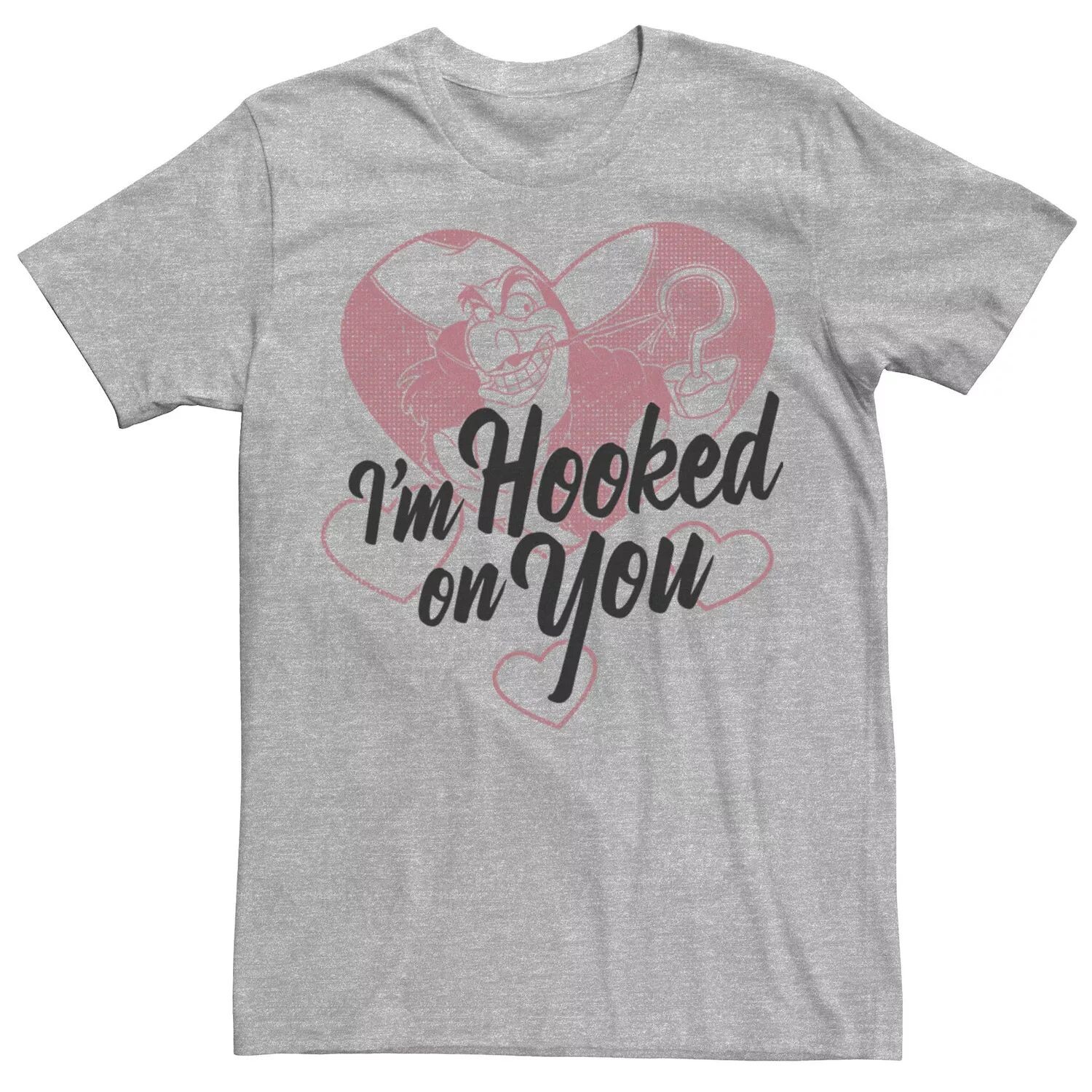 Мужская футболка Peter Pan Villains Captain Hook I'm Hooked On You Disney
Мужская футболка Peter Pan Villains Captain Hook I'm Hooked On You Disney