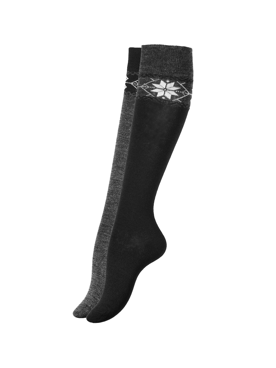 Гольфы Yenita, серый/черный
Гольфы Yenita, серый/черный