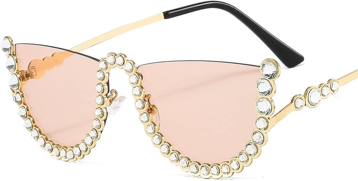 Солнцезащитные очки GAOXIN в полуободковой металлической оправе с бриллиантами для мужчин и женщин, для отдыха на природе, пляжа и вечеринок (Цвет: B, Размер: Средний), B
Солнцезащитные очки GAOXIN в полуободковой металлической оправе с бриллиантами для мужчин и женщин, для отдыха на природе, пляжа и вечеринок (Цвет: B, Размер: Средний), B