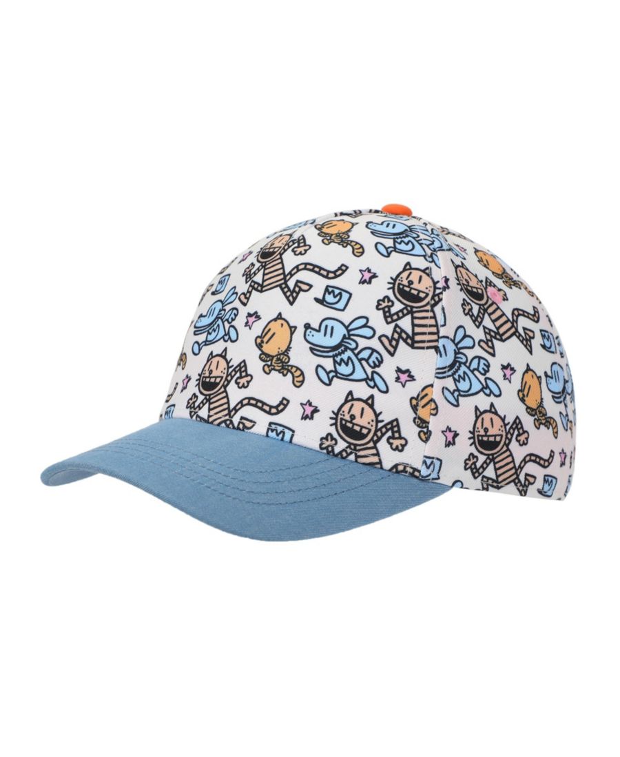 Детская белая традиционная регулируемая кепка с принтом в виде персонажей Dog Man, Dog man all-over character
Детская белая традиционная регулируемая кепка с принтом в виде персонажей Dog Man, Dog man all-over character