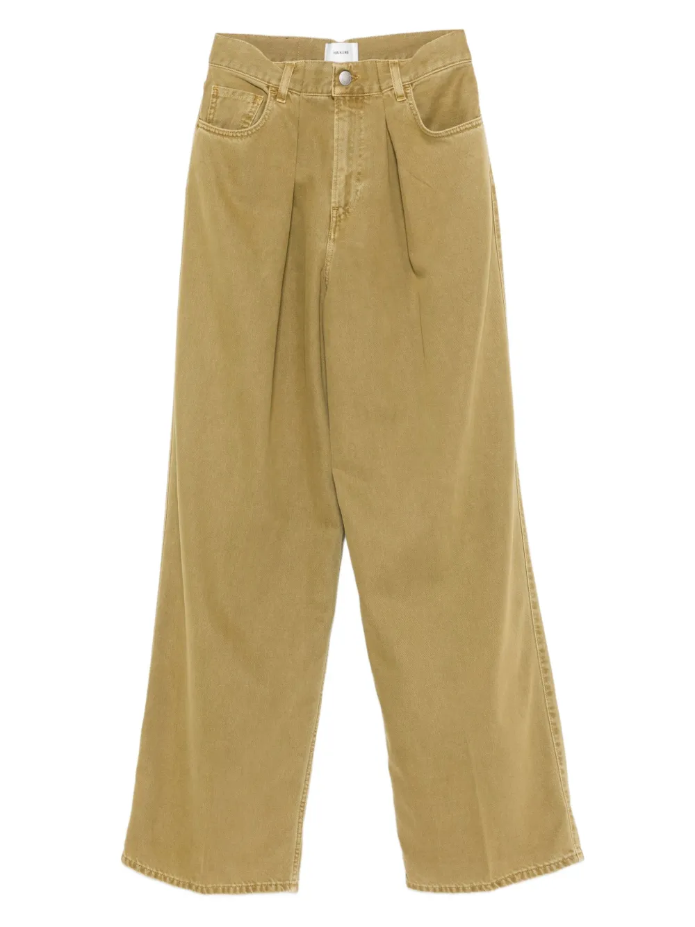 Джинсы со складками Haikure, зеленый 
Джинсы со складками Haikure, зеленый