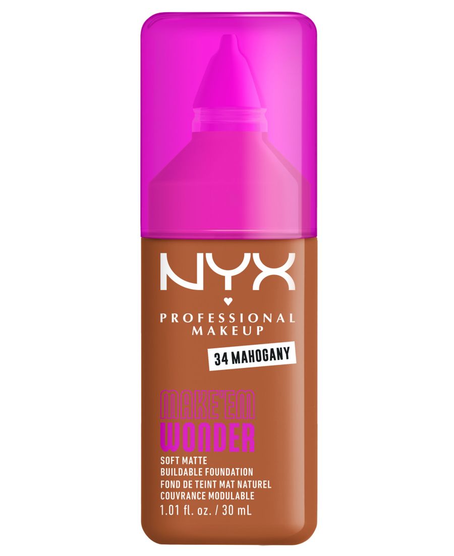 Тональный крем NYX Professional Makeup Make ’Em Wonder Soft Matte, Mahogany, 30 мл
Тональный крем NYX Professional Makeup Make ’Em Wonder Soft Matte, Mahogany, 30 мл