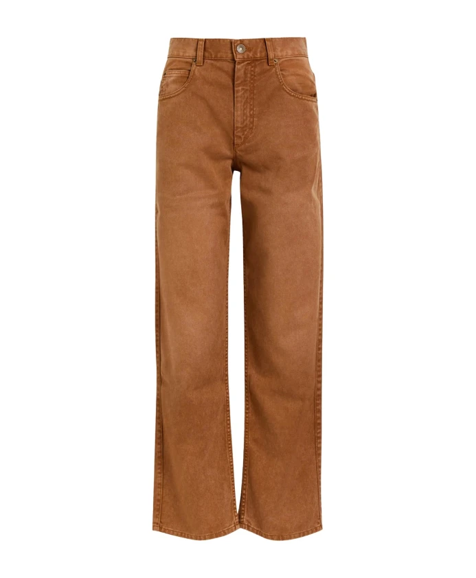 Брюки из лиоцеллового хлопка цвета охры Isabel Marant, желтый
Брюки из лиоцеллового хлопка цвета охры Isabel Marant, желтый