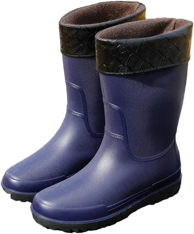 Мужская обувь для дождя, резиновые сапоги, взрослые водонепроницаемые средние по длине ботинки, мягкая и нескользящая толстая подошва Generic, синий
Мужская обувь для дождя, резиновые сапоги, взрослые водонепроницаемые средние по длине ботинки, мягкая и нескользящая толстая подошва Generic, синий