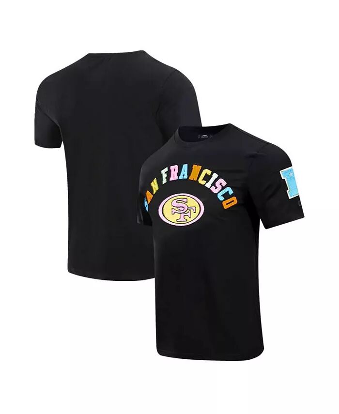 Мужская черная футболка San Francisco 49ers с неоновой графикой Pro Standard
Мужская черная футболка San Francisco 49ers с неоновой графикой Pro Standard