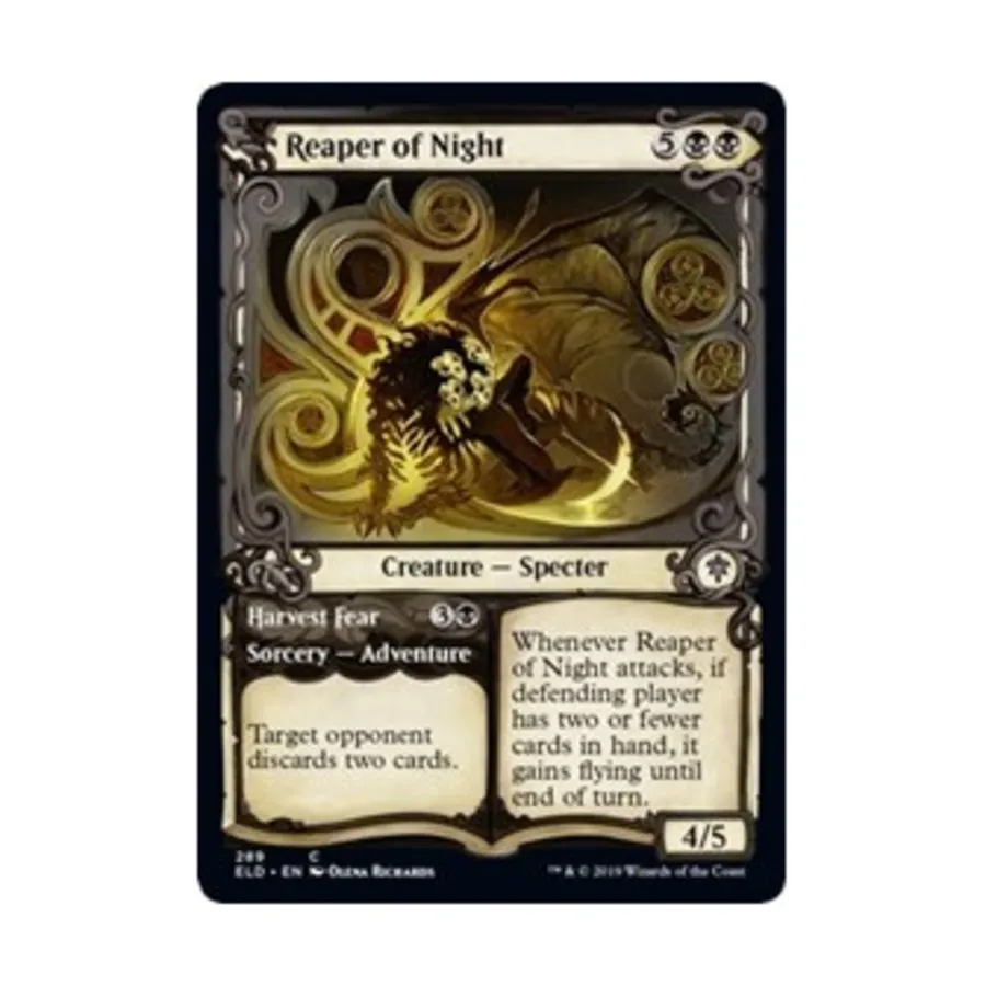 CCG Жнец ночи // Страх урожая (Витрина) (С) (Фольга), MTG - Throne of Eldraine
CCG Жнец ночи // Страх урожая (Витрина) (С) (Фольга), MTG - Throne of Eldraine