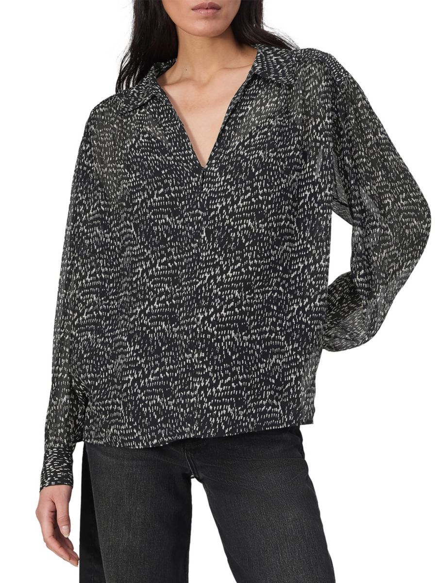 Топ Emmy из смесового шелка rag & bone, черный мульти
Топ Emmy из смесового шелка rag & bone, черный мульти