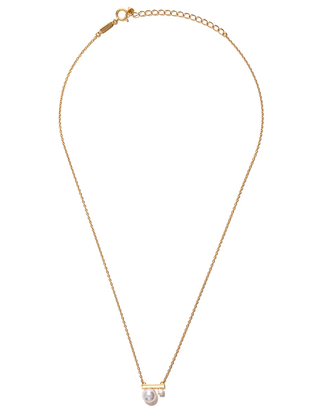 Золотое колье Balance Class с жемчугом и бриллиантом TASAKI, металлик
Золотое колье Balance Class с жемчугом и бриллиантом TASAKI, металлик